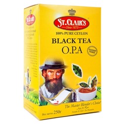 Чай                                        St.clair's                                        ОРА 250 гр. черный кр/лист (24)