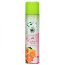 Освежитель воздуха аэрозоль Gold Wind Grapefruit fresh (Грейпфрут), 300 мл