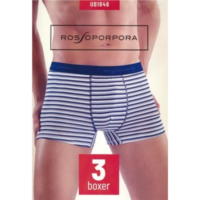 Трусы боксеры (шорты), Rosso Porpora, UB1846-3шт оптом