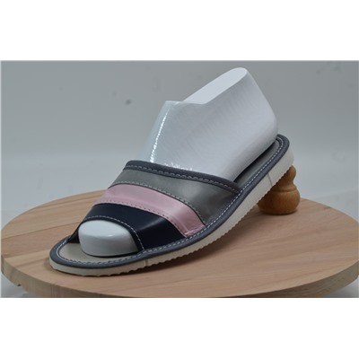 019-36  Обувь домашняя (Тапочки кожаные) размер 36