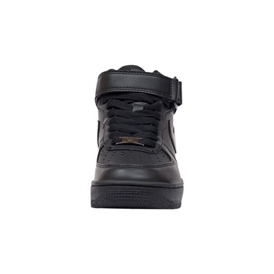 Кроссовки NN A Force 1 Mid '07 Black Leather арт 5001-2