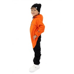 Комбинезон "Укрощай непогоду" Smaillook (Softshell) детский Оранжевый с черным
