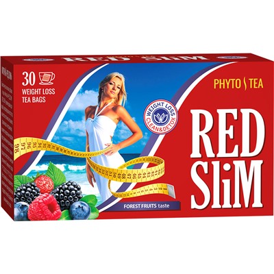 Чай                                        Fitera                                        Ред Слим со вкусом Лесной ягоды 30 пак.*2 гр. (64)