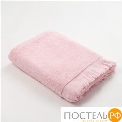 Полотенце махровое LoveLife Fringe 70х130 светло-розовый, 100% хлопок, 360 г/м2