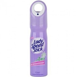 Дезодорант-антиперспирант спрей женский Lady Speed Stick Алоэ для чувствительной кожи, 150 мл