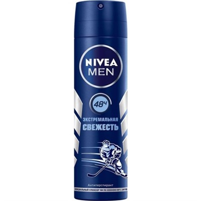 Антиперспирант спрей мужской Nivea Men Экстремальная свежесть, 150 мл