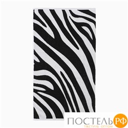 Полотенце махровое Этель "Zebra" чёрный, 50х90 см, 100% хлопок, 420 гр/м2