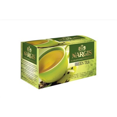 Чай                                        Nargis                                        GREEN 25 ф/к.*2 гр. (20)