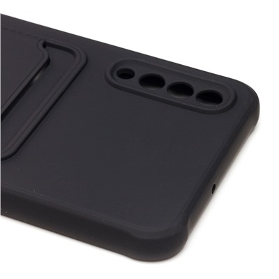 Чехол-накладка SC304 с картхолдером для "Samsung SM-A307 Galaxy A30s/SM-A505 Galaxy A50/SM-A507 Galaxy A50s" (black)