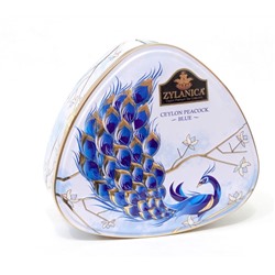Чай                                        Zylanica                                        Peacock Collection FBOP черн. с бергамотом, 100 гр. ж/б (blue) (12)