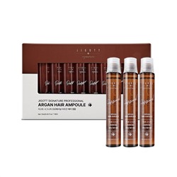 Jigott Ампульный филлер для волос с эктрактом арганы / Signature Professional Argan Hair Ampoule, 10 шт. x 13 мл