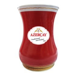 Чай                                        Azercay tea                                         АРМУДУ 100гр.,черный кр.лист ж/б (12) красный