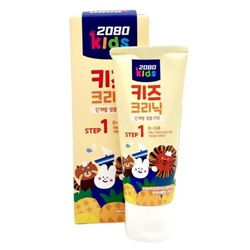 Dental Clinic 2080 Зубная паста для детей без фтора / Kids Clinic 1 Step Toothpaste Pineapple Scent (0-2 лет), 80 г