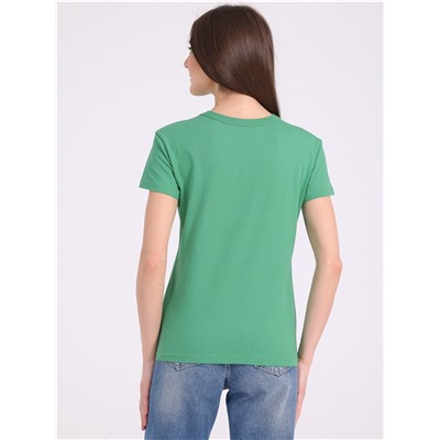 футболка 1ЖДФК4161001; ярко-зеленый257 / Сердце кистью