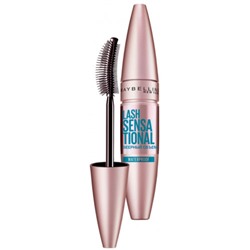 Тушь для ресниц Maybelline (Мейбеллин) Lash Sensational веерный объем Waterproof, цвет черный, 9,4 мл