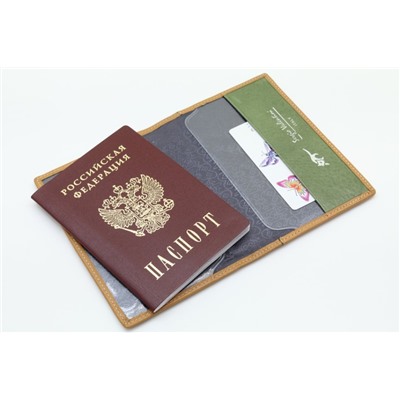 Женская кожаная обложка для паспорта Sergio Valentini СВ 8041-005/1
