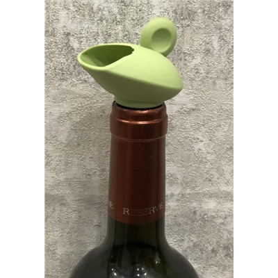 Пробка-лейка для винных бутылок wine pourer and stopper 01.24