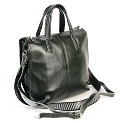 Женская кожаная сумка 20850 F6 Грин