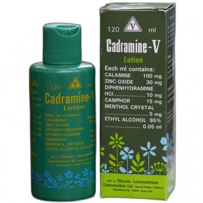 Лосьон для лечения экземы, дерматита, псориаза Cadramine-V 60 или 120 мл