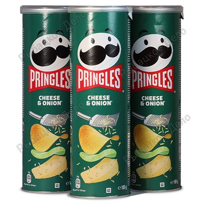 Чипсы "Pringles" лук/сыр 165г