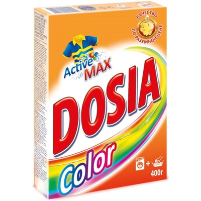 Стиральный порошок автомат Dosia (Дося) Color, 400 г