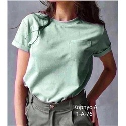 Женская Футболка Ткань хлопок 95%cotton 5%polyester