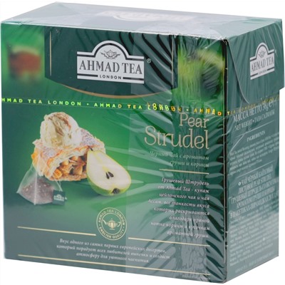 AHMAD TEA. Desserts Collection. Pear Strudel карт.пачка, 20 пирамидки