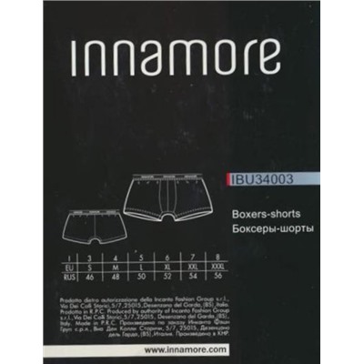 Трусы боксеры (шорты), Innamore, IBU34003 оптом
