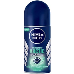 Антиперспирант шариковый мужской Nivea Men Arctic Ocean, 50 мл