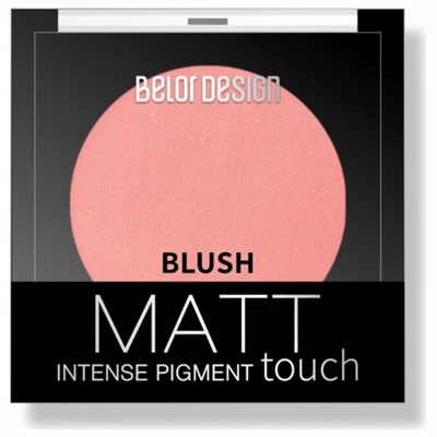 Румяна для лица Belor Design Matt Touch тон 201