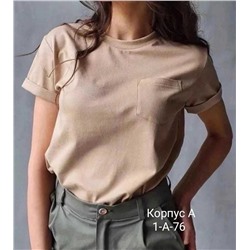 Женская Футболка Ткань хлопок 95%cotton 5%polyester