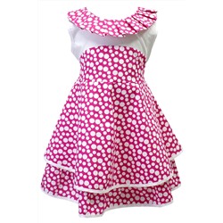 033552 Платье мод. 9040 цв.розовый
