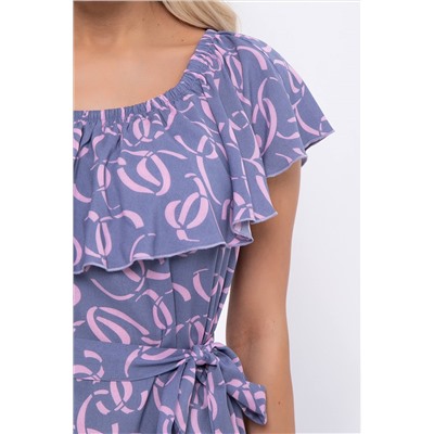 Платье "Элинор" (фиолет) П7010