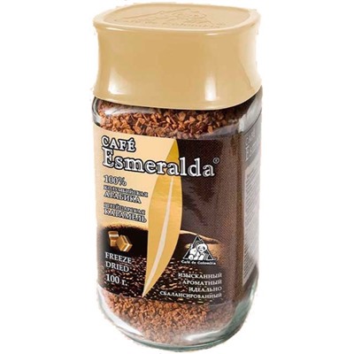 Кофе                                        Esmeralda                                        Швейцарская карамель 100 гр. стекло (12)