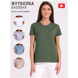 футболка 1ЖДФК3967001; оливковый35