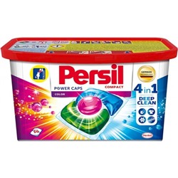 Капсулы для стирки автомат Persil (Персил) Color 4 in 1, 14 шт*15 г