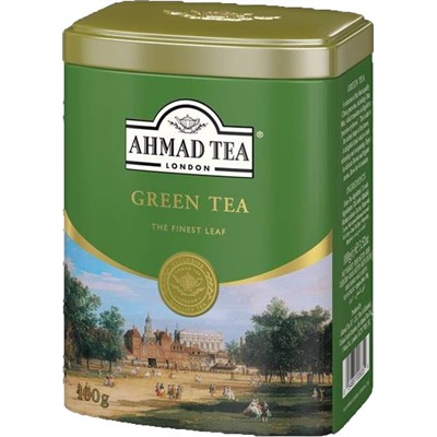 Чай                                        Ahmad tea                                         "Зеленый" 100 гр. (12) 635-1 ГОСТ 32574-2013