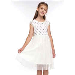 CLE платье дев.872604/70ек, молочный/т.синий, Таблица размеров на детскую одежду «ЭЙС» и «CLEVER WEAR»