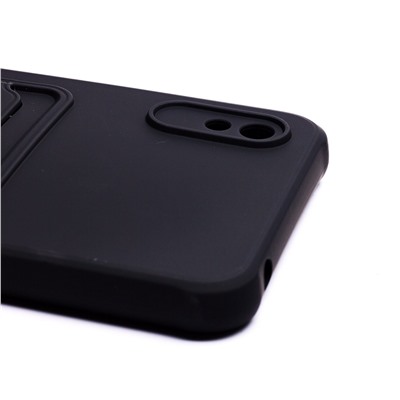 Чехол-накладка SC304 с картхолдером для "Xiaomi Redmi 9A/Redmi 9i" (black)