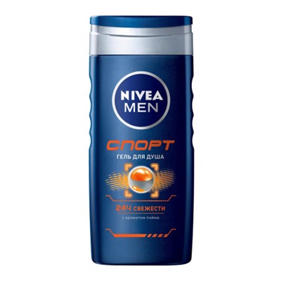 Гель для душа мужской Nivea Men Спорт, 250 мл