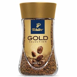 Кофе                                        Tchibo                                        Gold Selection 190 гр. стекло (6) гост 135 кор./пал.