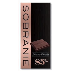 Кондитерские изделия                                        Sobranie                                        шоколад Горький 85% 90 гр.х 10 шт. картон (6)