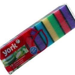 Губки для посуды York (Йорк) мини, 10 шт