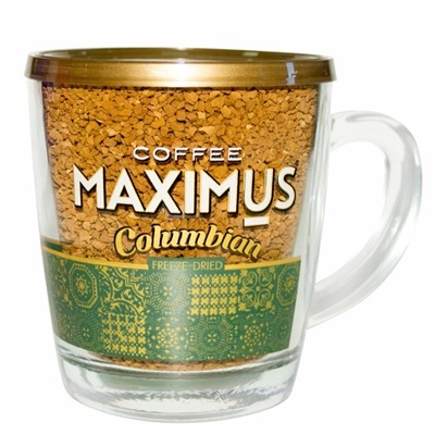 Кофе                                        Maximus                                        Сублимированный в стек.кружке "Columbian" 70 гр. (12)