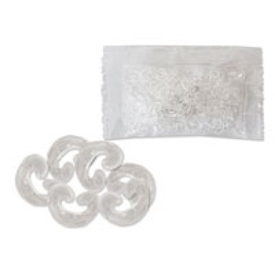 Крючок для плетения браслетов из резиночек S-образные 140 шт в пакете RRS-001