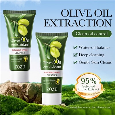 Пенка для умывания с экстрактом оливы ZOZU Olives Oil Antioxidant, 100 гр.