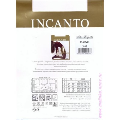 Колготки классические, Incanto, Active Body 20 оптом