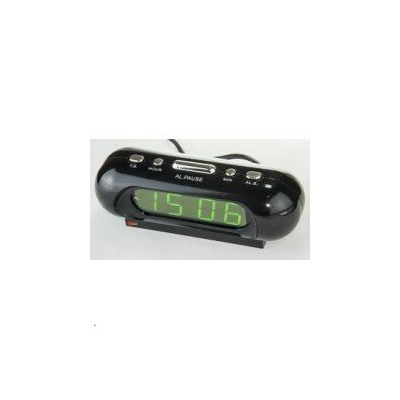 *часы настольные VST-716/2 (зеленый, р-р цифр 2,3 см, 220V)