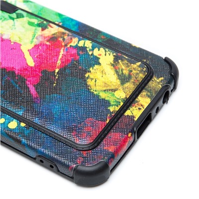 Чехол-накладка SC284 с картхолдером для "Huawei Honor X8" (multicolor) (006)