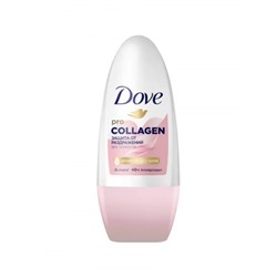 Антиперспирант шариковый женский DOVE Pro-collagen Защита от раздражений, 50 мл